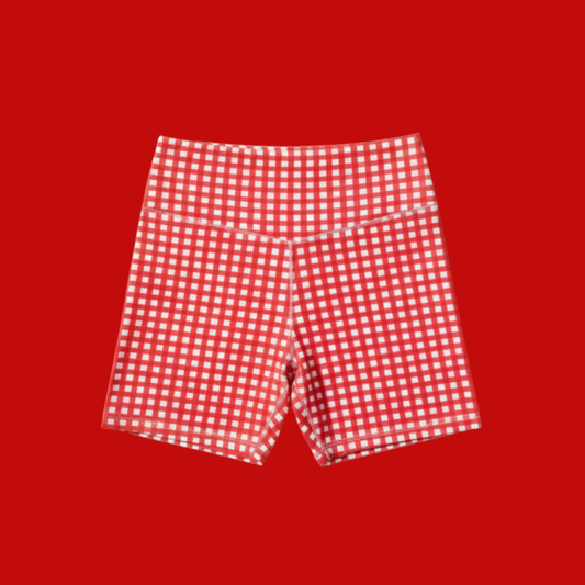 CORE SHORT LEGGINGS l LTD CHRISTMAS EDITION l Red