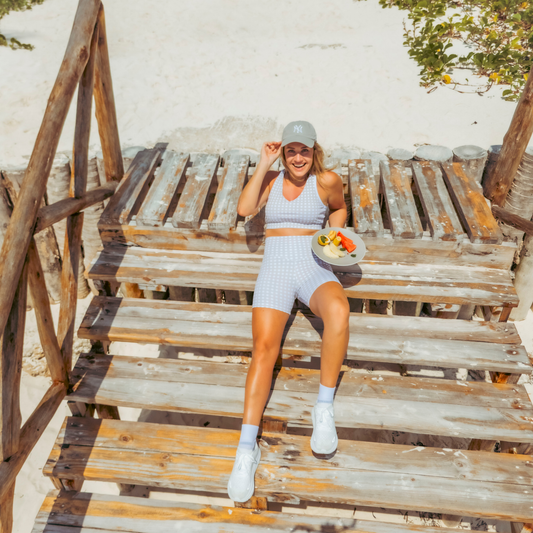 CORE SHORT LEGGINGS l The Essence Edit l Cream