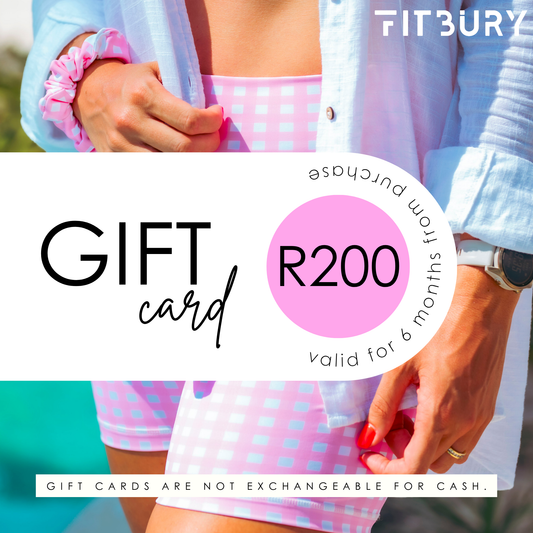 Fitbury Active Gift Card l R200